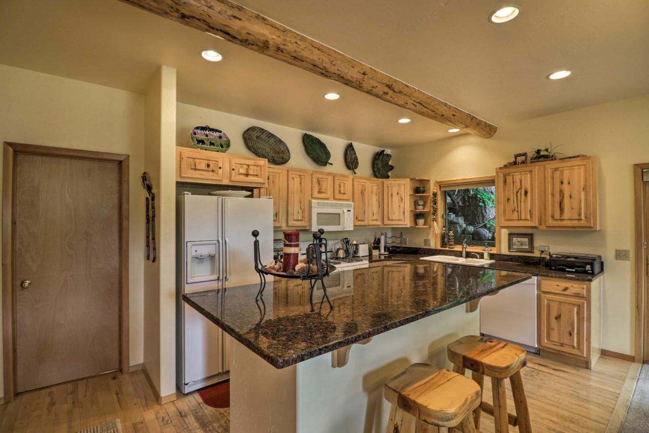 Rustic Home On Whitefish Mountain, Near Ski Run! Extérieur photo