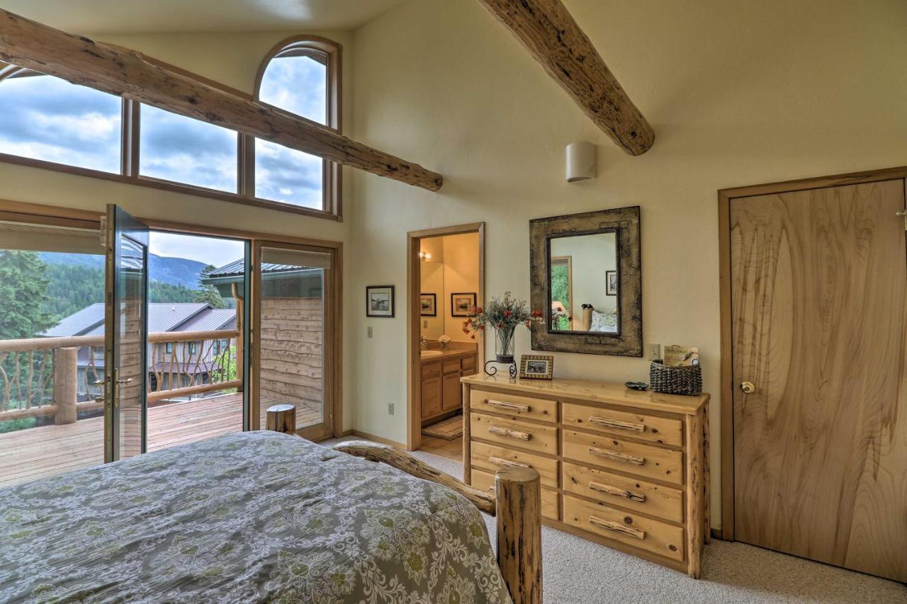 Rustic Home On Whitefish Mountain, Near Ski Run! Extérieur photo