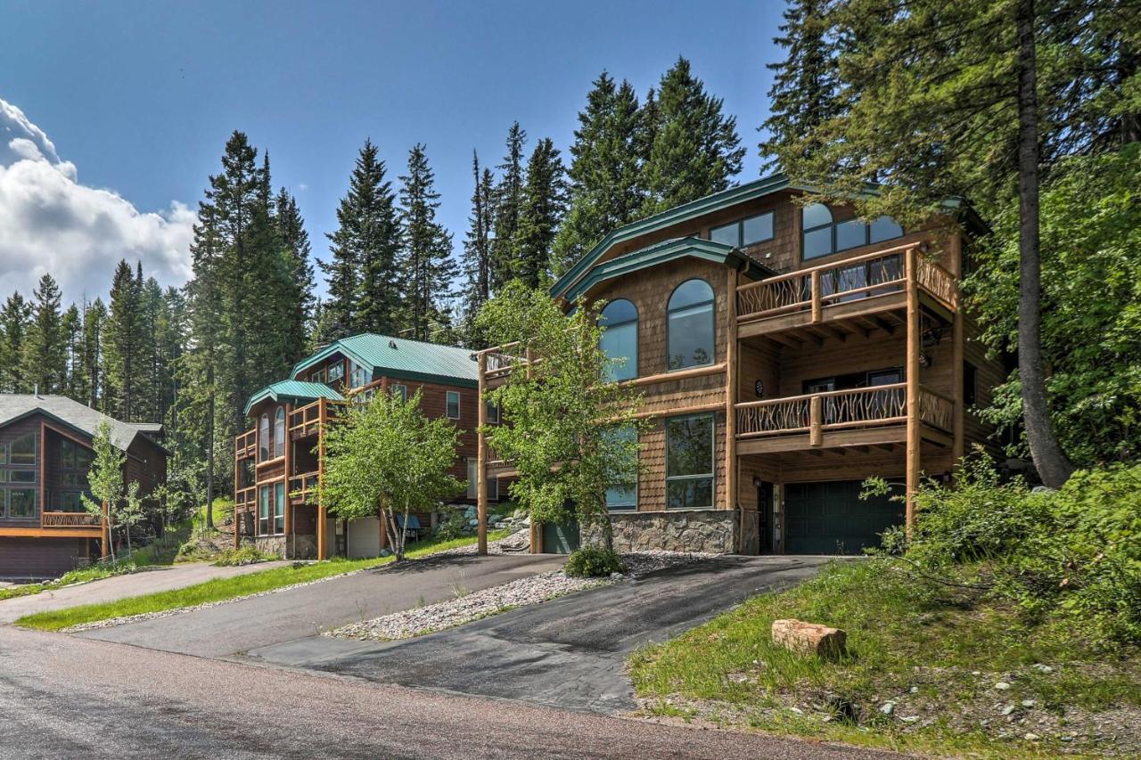 Rustic Home On Whitefish Mountain, Near Ski Run! Extérieur photo