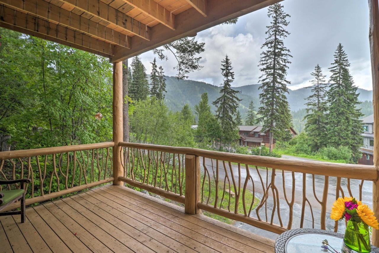 Rustic Home On Whitefish Mountain, Near Ski Run! Extérieur photo