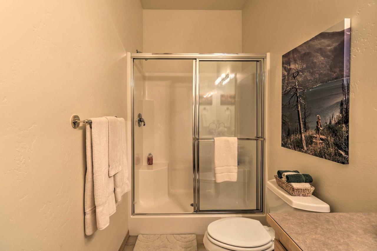 Rustic Home On Whitefish Mountain, Near Ski Run! Extérieur photo